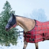 Red UViator Fly Mask & Halter combo w/Nose & Ears