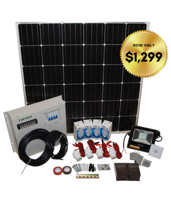 Brilliant Bright Solar Light Kit MD Barnmaster Build a Better Barn