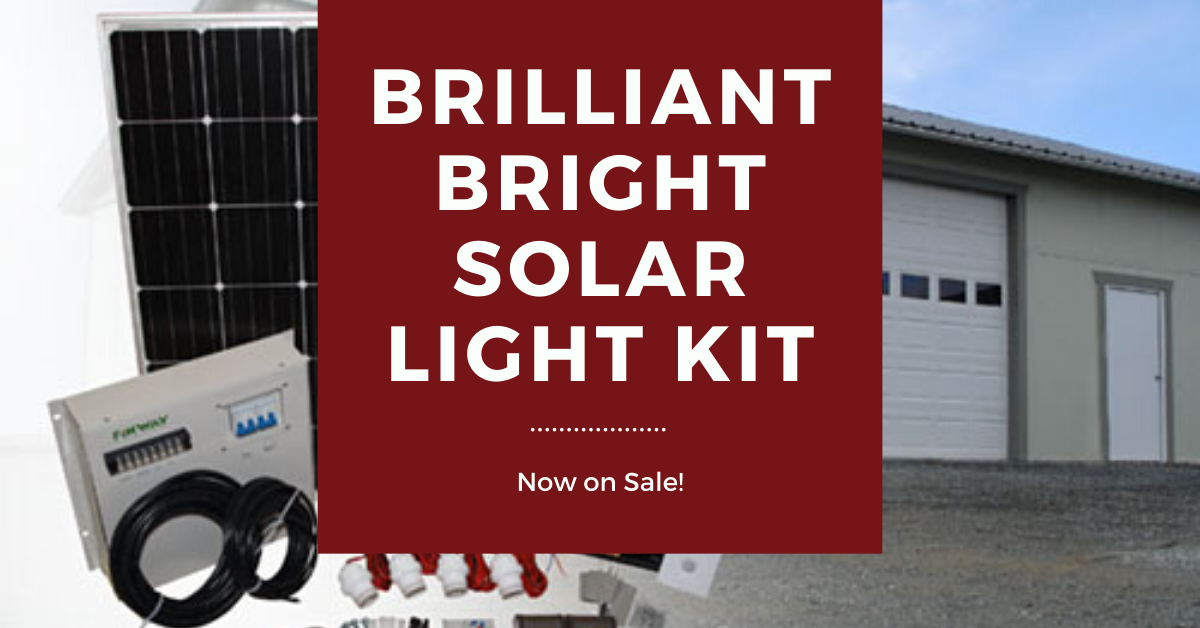 Brilliant Bright Solar Light Kit
