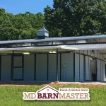 MDB vs Pole Barns Image of MD Barnmaster RCA barn