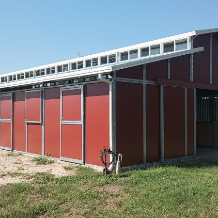 14 Stall RCA Barn with Estate Stall Fronts in Texas